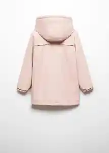 Abrigo Water Rosa Talla 06 Niña Mango
