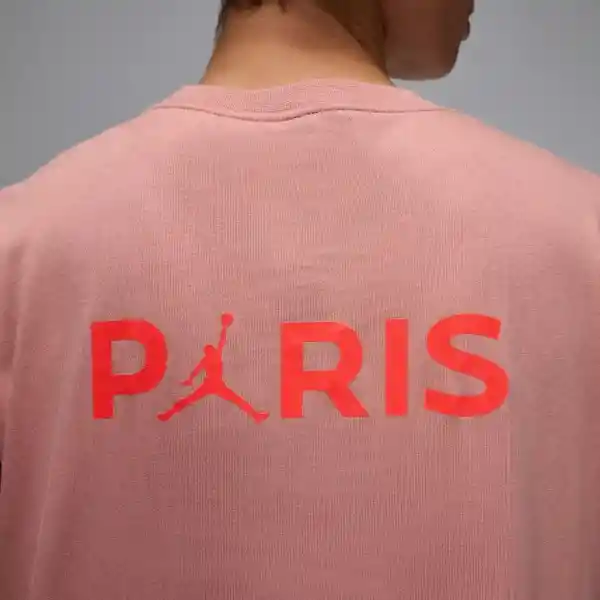 Nike Camiseta J Psggfx Gf Tee Lifestyle Mujer Rosado Talla M