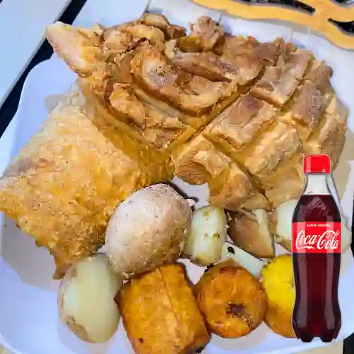 Combo Chicharrón Crocante +Cocacola Orig 400ml
