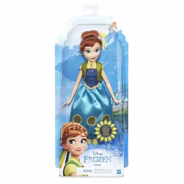 Disney Muñeca Ana Clasica Fashion Frozen