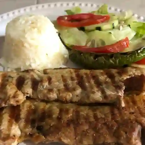 Corrientazo con Lomo de Cerdo Asado