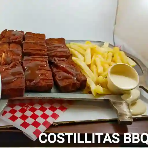 Costillas bbq