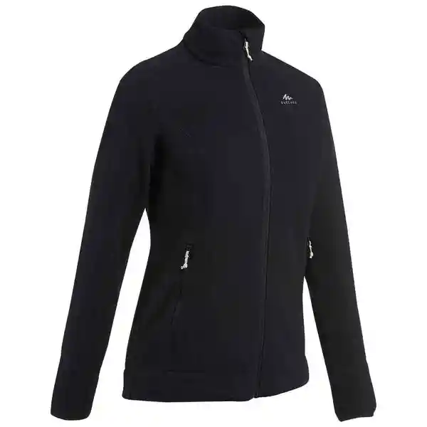 Quechua Saco Polar de Senderismo Para Mujer Negro Talla XS