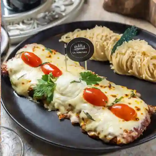 Combo milanesa de res