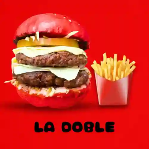 Hamburguesa la Doble