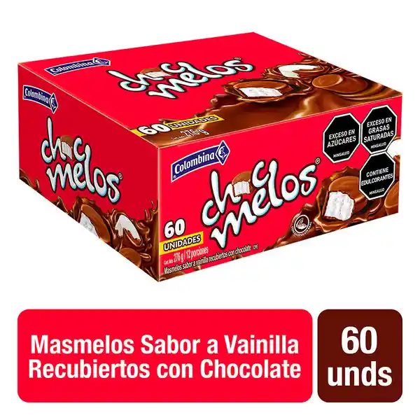 Chocmelos Plegadiza X 60 (12pl/60/4,6g)