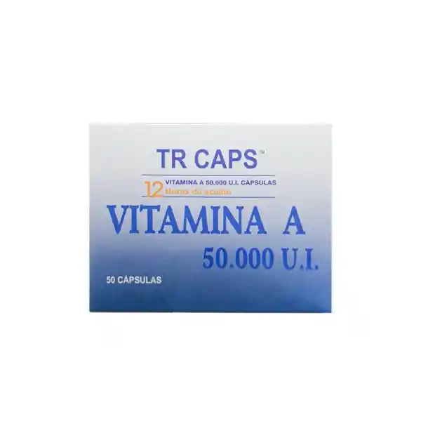 Tr Caps Vitamina A (50000 UI) 50 Cápsulas