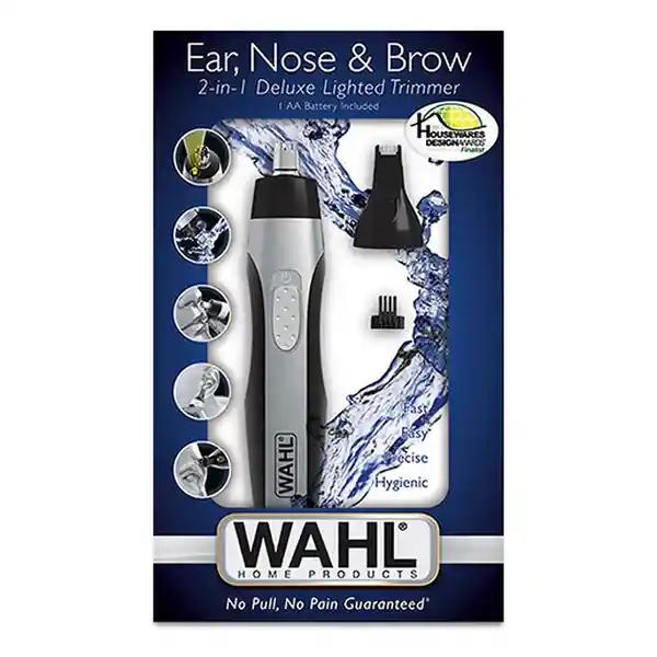 Wahl Maquina Trimmer Nariz Oreja Cejas Pelo Con Linterna