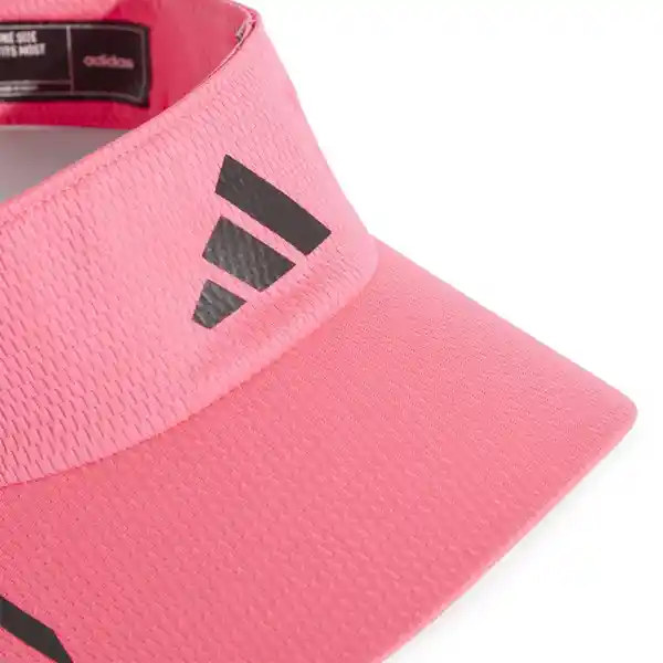 Adidas Gorra Visor Run A.r. Para Hombre Rosado Talla: OSFM