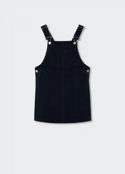 Vestido Uva Navy Talla 10 Niñas Mango