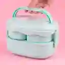 Contenedor de Alimentos de Doble Capa Polar we Bare Aqua Miniso