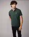 Polo Hombre Verde Talla Medium 4559300 American Eagle