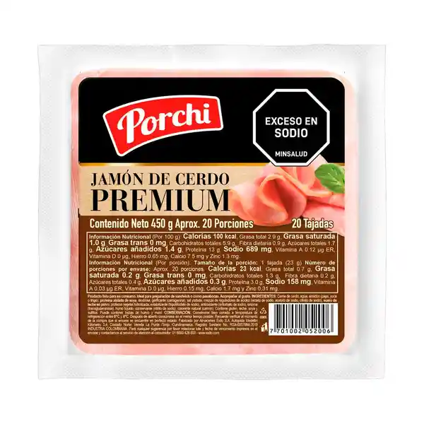 Jamón de Cerdo Premium Porchi