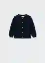 Cardigan Nalab3 Navy Talla 71 Niñas Mango