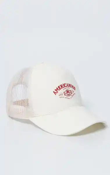 Gorra Unisex Crudo Talla M 752G507_CRU120304 Americanino