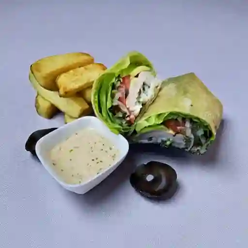 Wrap de Salmón