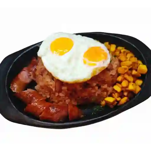 Calentao chorizero de fríjoles
