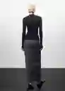 Jersey Biscayne Antracita Talla S Mujer Mango