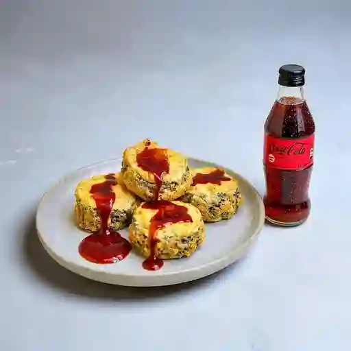 Combo Teriyaki Roll + Coca Cola Sin Azúcar 300ML