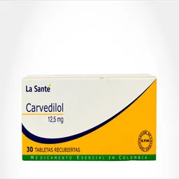 Carvedilol La Sante 12 5 Mg 30 Tbs Ls M 14820