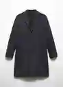 Abrigo Lisburn Gris Talla S Hombre Mango