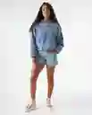 Short Mujer Azul Talla 8 352G003_AZU114604 Americanino