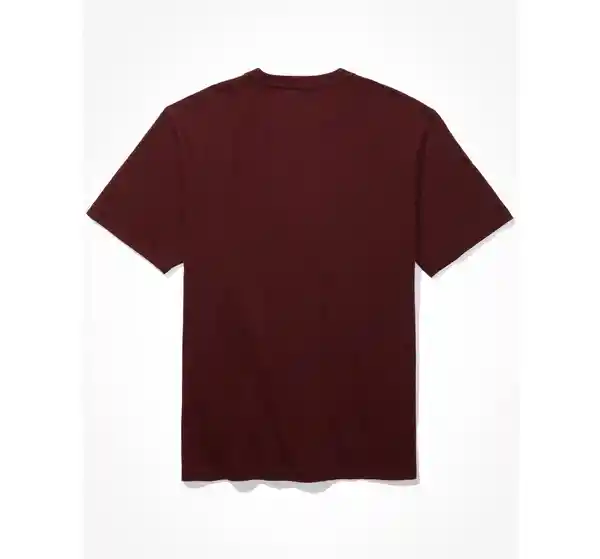 Camiseta Hombre Color Vinotinto Talla X-SMALL American Eagle