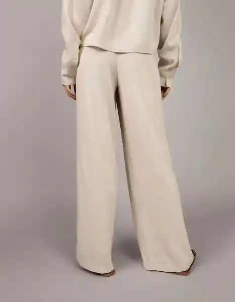Pantalón Mujer Beige Talla MEDIUM 5232109 American Eagle
