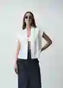 Chaqueta Mujer Blanco Ponche Claro Talla L 522G072 Naf Naf