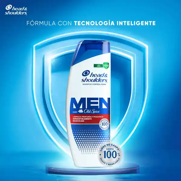 Shampoo Head Shoulders Old Spice para Hombres Champu Head and Shoulders 375 ml