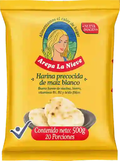 La Nieve Harina Maíz Blanca