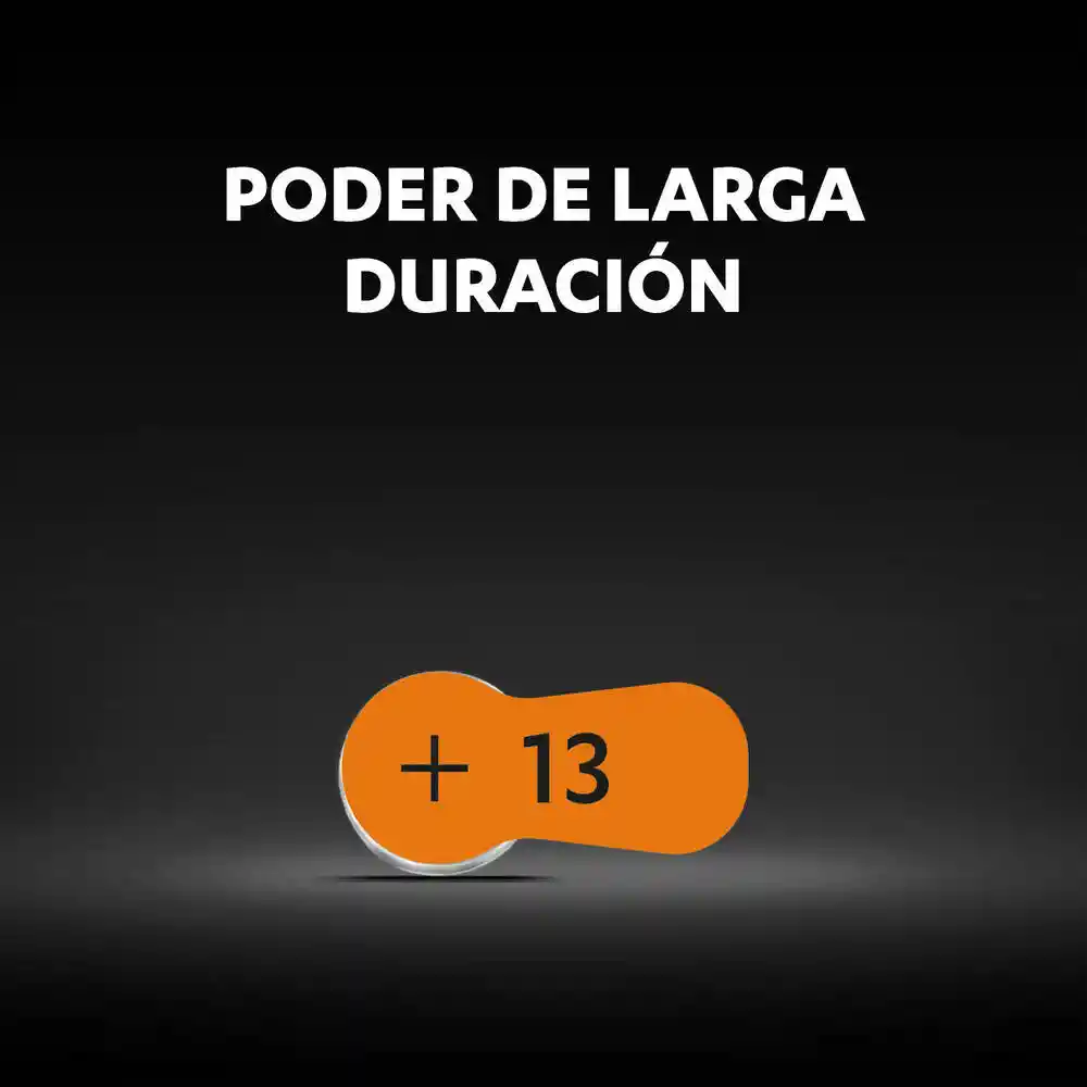 Duracell Pila Audífono Zinc 13