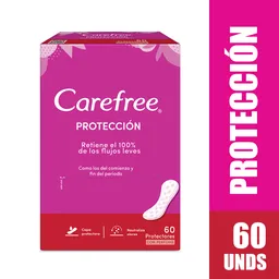 Protectores Carefree Protección X 60 Und