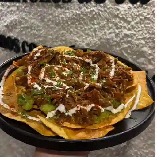 Nachos pulled pork