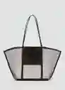 Bolso M Dalsi Chocolate Talla 99 Mujer Mango