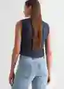 Chaleco Sanremoa Marino Talla 20 Niña Mango