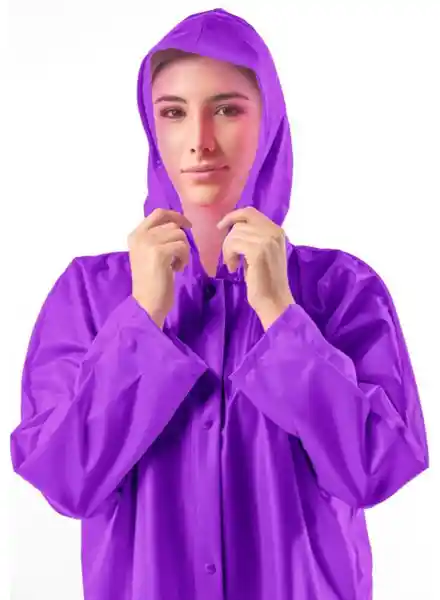 Chaqueta Deportiva Púrpura Talla L