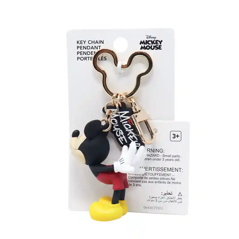 Miniso Llavero de Pareja Mickey Mouse Disney Multicolor