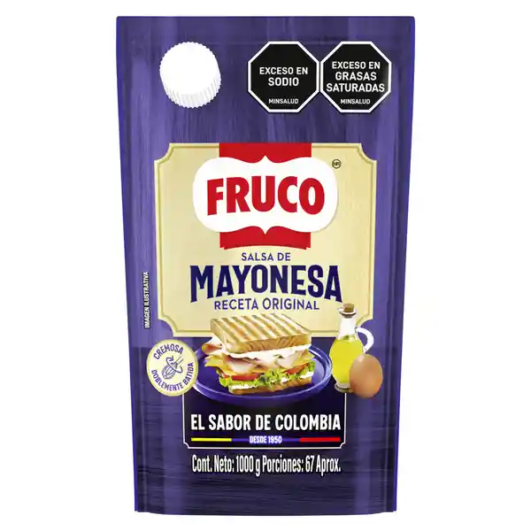 Salsa de Mayonesa Fruco Doypack 1000 g