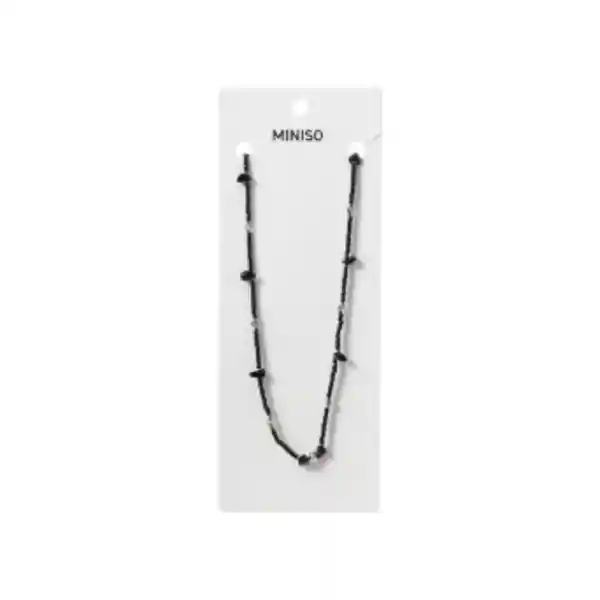 Collar Con Cuencas Mini Serie Dark Miniso