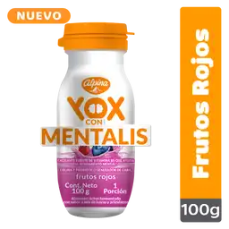 Yox Bebida Láctea Mentalis Frutos Rojos 95 mL