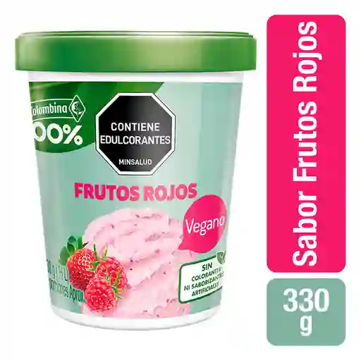 Helado Colombina Frutos Rojos Vegano