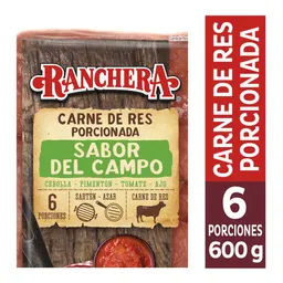 Ranchera Carne de Res Porcionada Sabor del Campo
