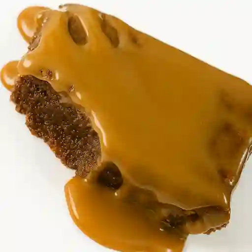 Caramel keto brownie