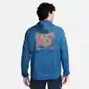 Nike Chaqueta Windrunner Para Correr Hombre Azul Talla M