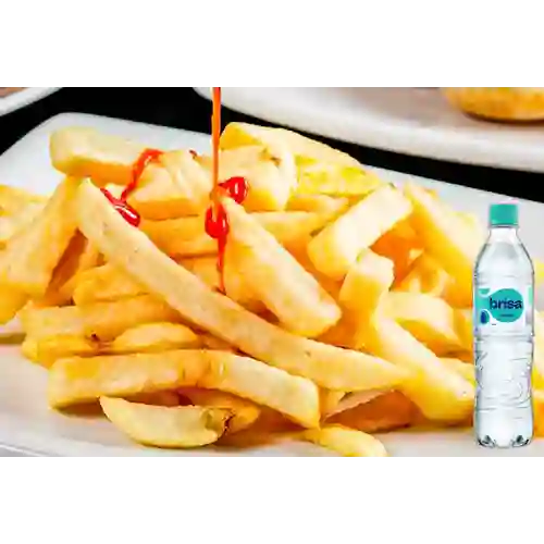 Combo Papas a la Francesa + Brisa Sin Gas 600ML