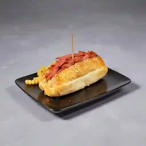 Hot Dog Smoked + Papas