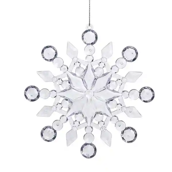 Copo de Nieve Decorativo Transparente 1300701017 Finlandek