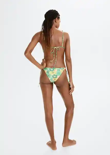 Top Bikini Salma1 Verde Pastel Talla XS Mujer Mango