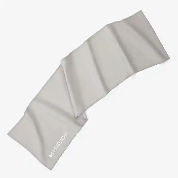 Mission Toalla Refrescante y Transpirable Gris Claro